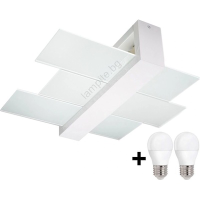 Brilagi - LED таванен плафон HERA 2xE27/7, 5W/230V бял (BG0550)