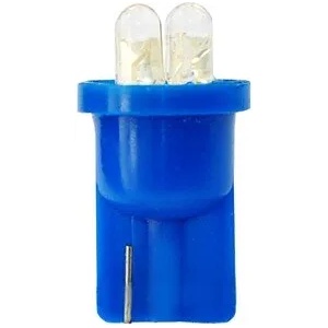 m-tech LED W5W 4LED 3mm Blue крушка (L012B)
