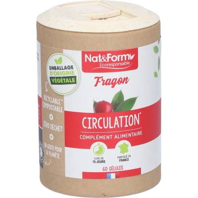 Nat&Form Бодлив залист, 60 капсули, Nat&Form (010412 (FRA_60ECO))