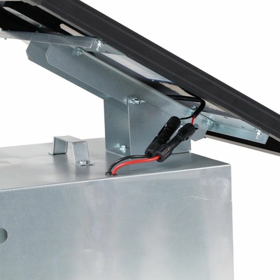VNT electronics s.r.o. Basic sada solární ohradník - Kompletní přenosná schránka + konzole a panel 40 W