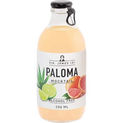 SIR. JAMES 101 Paloma nealko koktejl 0,0 % 0,25 l (holá láhev)