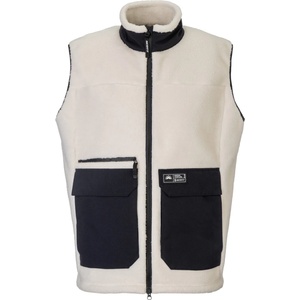 Scott Мъжки поларен елек Scott Vest Escape Heritage Pile Fleece vest - Latte Beige / Black - размер M (032-1871-0312)