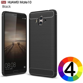 Image 1 of Huawei Mate 10 Удароустойчив Carbon Fiber Калъф и Протектор