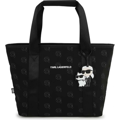 Karl Lagerfeld Детска чанта Karl Lagerfeld в черно (Z30147.)