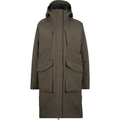 Heber Peak Дамско палто Heber Peak Women's SylvaHe. Long Coat - Deep Brown - размер XXL (102-4117-0316)