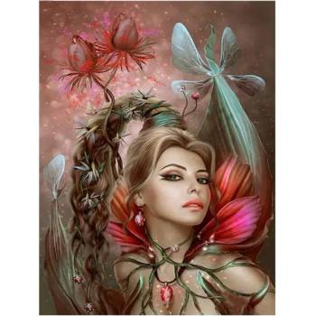 Image 1 of Красива жена 40/50 см