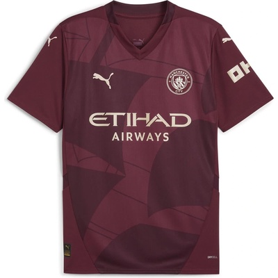 PUMA Футболна фланелка Puma Manchester City Third Shirt 2024 2025 Adults - Red