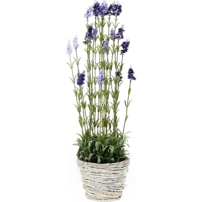 LEVANDULA V RATAN, KVETINÁČI(22*16CM) x23 78CM