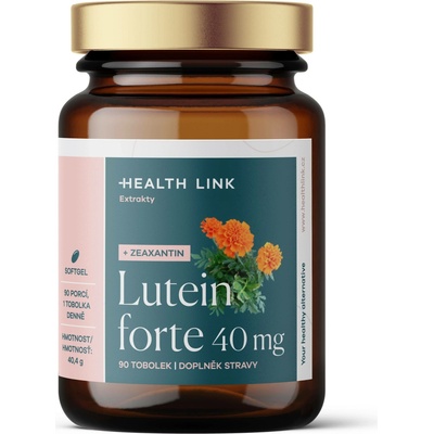 Health Link Lutein forte 40 mg tobolky 90 ks – Hledejceny.cz