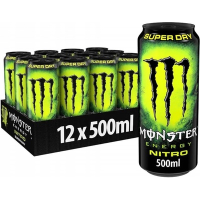 Monster Energy Nitro Super Dry 12 x 0,5l