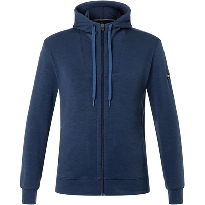 Merino mikina Everyday Hoodie blue iris