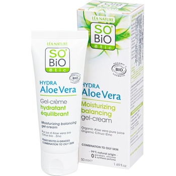 So´Bio Bio krém denní matující aloe vera 50 ml