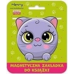 Henry London Magnetic Bookmark Ball Kitten