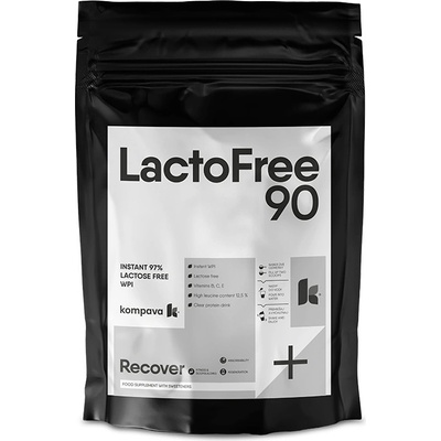 kompava LactoFree 90 prášok príchuť čokoláda-banán proteín 500 g