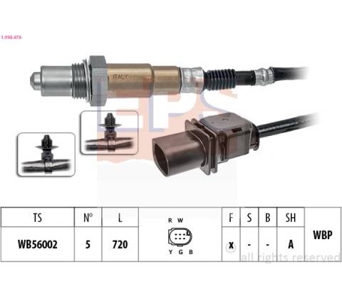 EPS Lambda sonda 1.998.478
