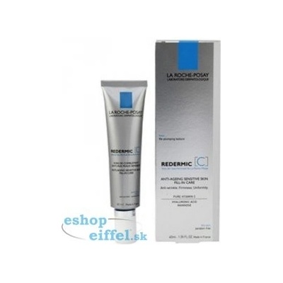 La Roche Posay Redermic+ denný protivráskový krém pre suchú pleť 40 ml