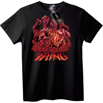 NOONEBRAND Тениска Ужас The Thing - XL, White