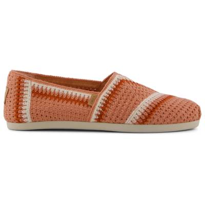 Дамски маратонки TOMS Women's Alpargata Espadrilles Sneakers - Medium Pink Croched - размер 36, 5 (EU) (124-0554-3013)