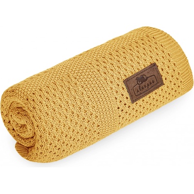 Sleepee Bambusová deka Ultra Soft Bamboo Blanket horčicová