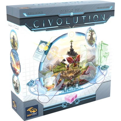Deep Print Games Настолна игра Civolution - Стратегическа (57822E)