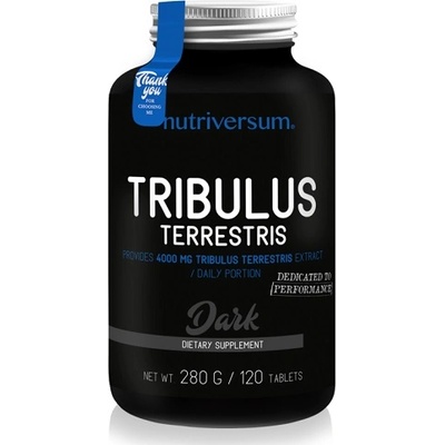 Nutriversum Dark Tribulus Terrestris, 120 Tablets