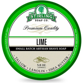 Stirling Soap Lime mýdlo na holení 170 ml