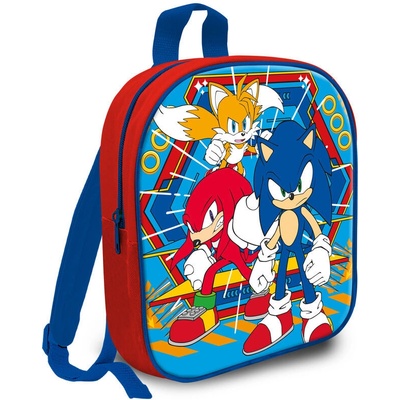 BATOH DO ŠKOLY PRE DETI DO PREDŠKOLSKEJ TRIEDY POHODLNÝ SONIC 29CM