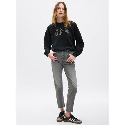 GAP Дамски суитшърт с логото на GAP GAP | Cheren | ЖЕНИ | XXS