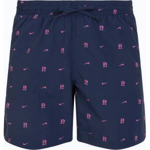 Nike Мъжки бански шорти Nike Luxe Letter 7" Volley midnight navy