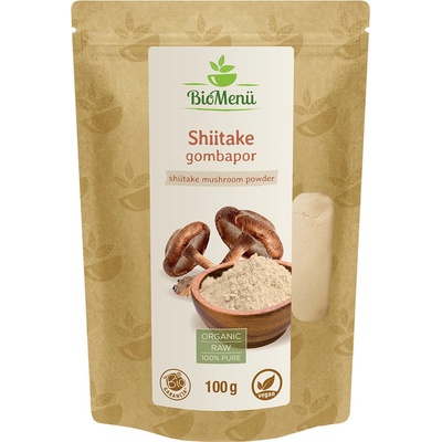 BioMenü Bio Shiitake Hubový prášok 100 g
