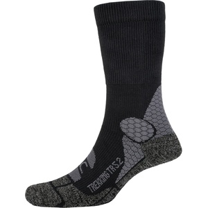 P. A. C P. A. C. Дамски туристически чорапи P. A. C. Women's TR 5.2 Trekking Bamboo Cool Walking socks - Anthracite - размер 38-41 (EU) (207-1376-0112)