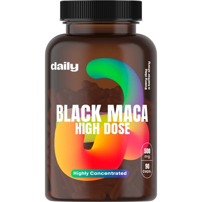 Daily Black Maca High Dose 90 kapslí