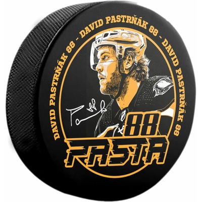 FansArena Puk David Pastrňák #88 PASTA 88 Exclusive Collection Boston Bruins NHL