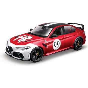 Bburago Plus Alfa Romeo Giulia GTAm Met Red 99 1:18