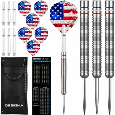 Designa Šipky Steel Patriot-X - USA - 24g