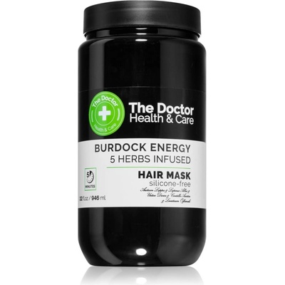 The Doctor Burdock Energy 5 Herbs Infused подсилваща маска За коса 946ml
