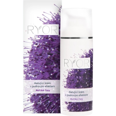 Ryor Mattifying Cream with Powder Effect with Seaweed Extract 50 ml