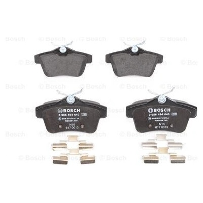 BOSCH Sada brzdových platničiek kotúčovej brzdy 0986494640