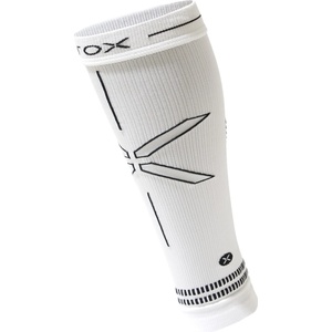 STOX Energy Socks Дамски чорапи за бягане STOX Energy Socks Women's Running Calf Sleeves Leg warmers - White / Black - размер 36-38 (EU) (207-2121-0211)