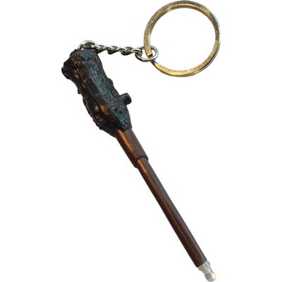 CurePink přívěsek na klíče s LED světlem Harry Potter Wand