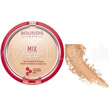 Bourjois Healthy Mix Anti-Fatique Powder púder 03 Dark Beige 11 g
