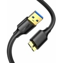 USB káble Ugreen 10841 USB 3.0/Micro USB 3.0, 1m, černý