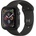 Spigen Thin Fit Case - качествен твърд кейс за Apple Watch 44мм (черен) (8809613760408)