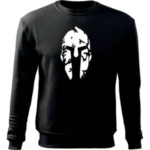 DRAGOWA мъжки суитшърт Спартанец, черен, 300г/м2 (3658)