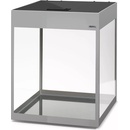 Aquael Glossy Cube akvarijný set sivý 135 l