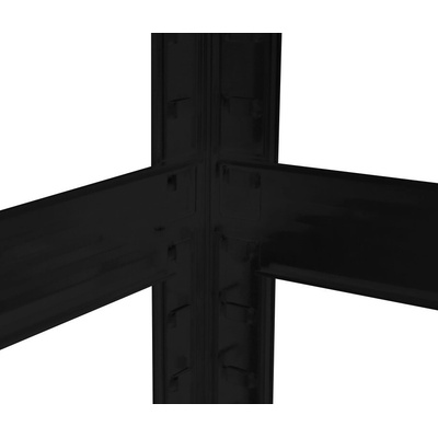 Aga 180x90x40 cm 5 políc Čierny