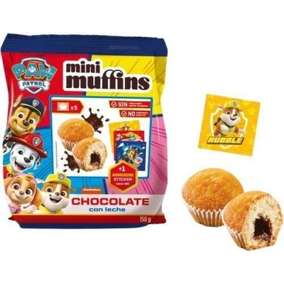 El Quiteriano mini muffins s kakaovou náplňou paw patrol 150 g