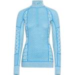 Kari Traa Дамско мериносово термобельо Kari Traa Women's Smekker Half-Zip Merino base layer - Ocean II (115-1318-1914)