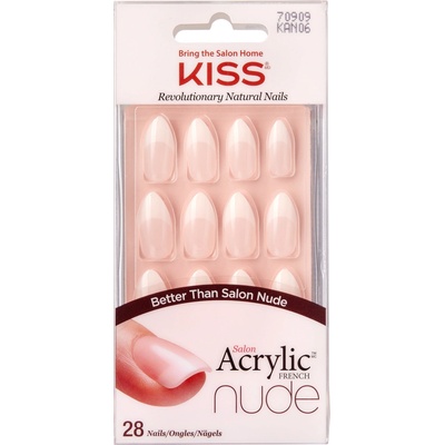 Kiss Salon Acrylic French Nude 70909 28 ks