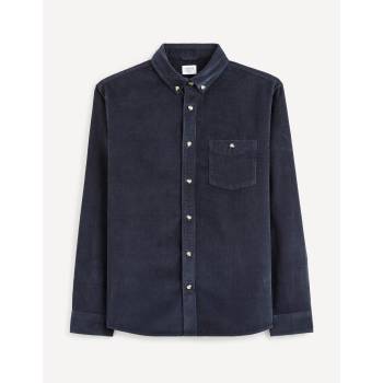 Celio Тъмносиня мъжка риза от велур Celio Carduroys Celio | Sin | МЪЖЕ | S
